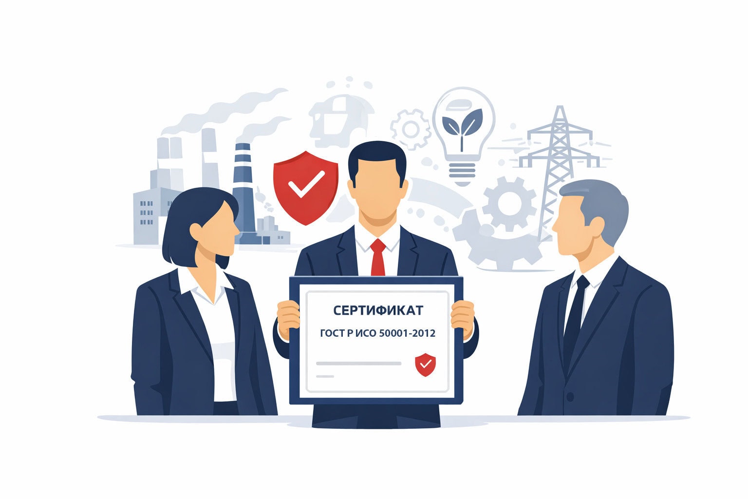 Оформление сертификата ГОСТ Р ИСО 50001-2012 в Красноперекопске и по всему городскому округу Красноперекопск республики Крым