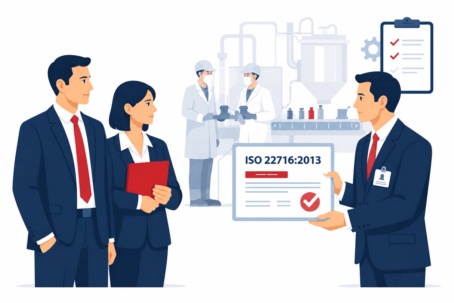 Порядок получения сертификата ISO 22716:2013 в Красноперекопске