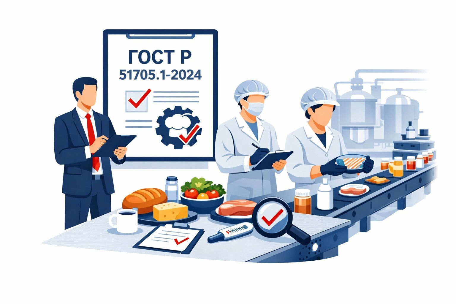Оформление ГОСТ Р 51705.1 2024 ХАССП в Красноперекопске